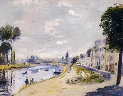 The Banks of the Seine Pierre-Auguste Renoir